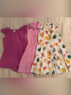 JCREW CrewCuts Girls Size 8 dress lot